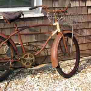 Rusty bicycle